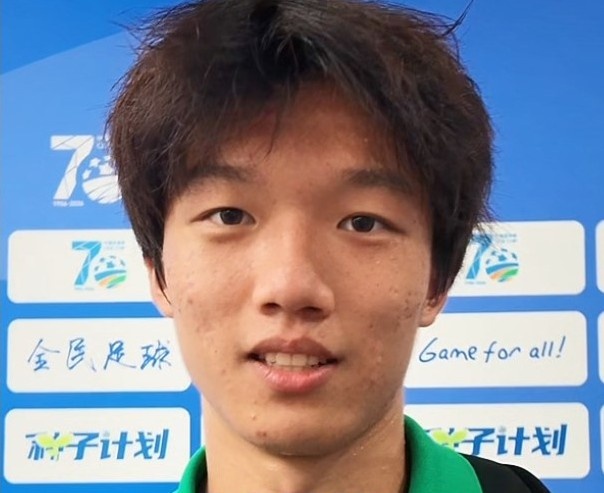 蒋子承足协杯首秀：从小看国安，争取工体出场