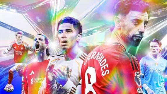 B费登顶ESPN前腰榜 21助攻破英超纪录力压贝林厄姆